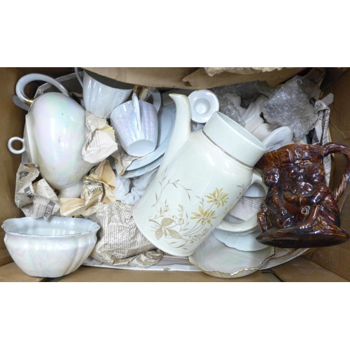 1181 - A collection of Portmeirion Botanic Garden china and two boxes of china (3) **PLEASE NOTE THIS LOT I... 