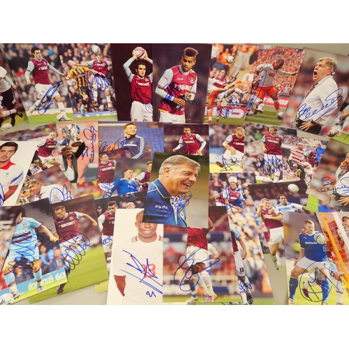 650 - 43 West Ham United 2011/12 promotion season signed photographs