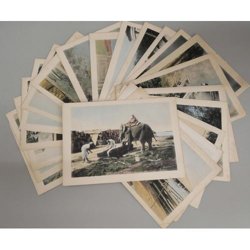 660 - Coloured photocards of Burmese Life (21)