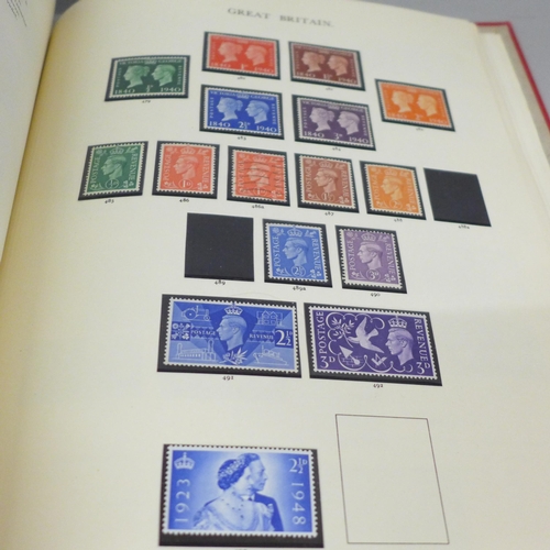 704 - Stamps; Great Britain Windsor stamp album