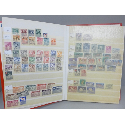 710 - Stamps; a stockbook containing Yugoslavia collection