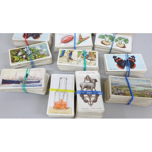 719 - Nineteen full sets of Wills cigarette cards