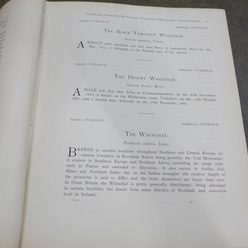 771 - Three volumes, British Birds with Their Nests and Eggs