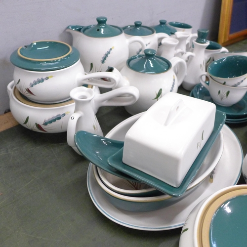 804 - A collection of Denby Wheatsheaf pattern tea and dinner wares **PLEASE NOTE THIS LOT IS NOT ELIGIBLE... 