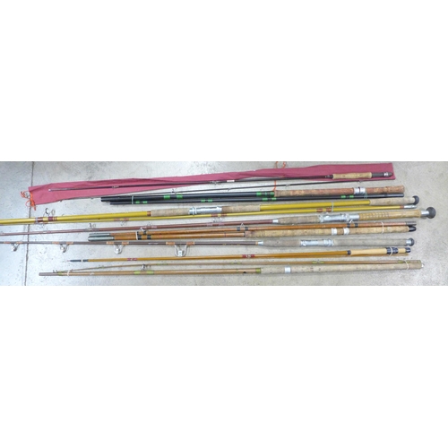 835 - Fishing rods **PLEASE NOTE THIS LOT IS NOT ELIGIBLE FOR IN-HOUSE POSTING AND PACKING**