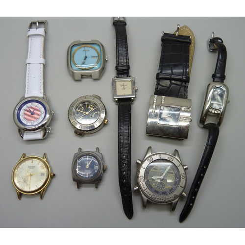 937 - Wristwatches including a Seiko automatic, 7009-5220