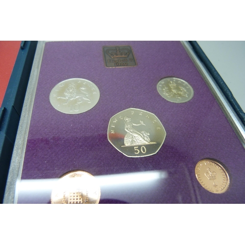 944 - The Royal Mint proof coin sets, 1980, 1981, 1982, 1983, 1984, 1986, 1987 and 1988