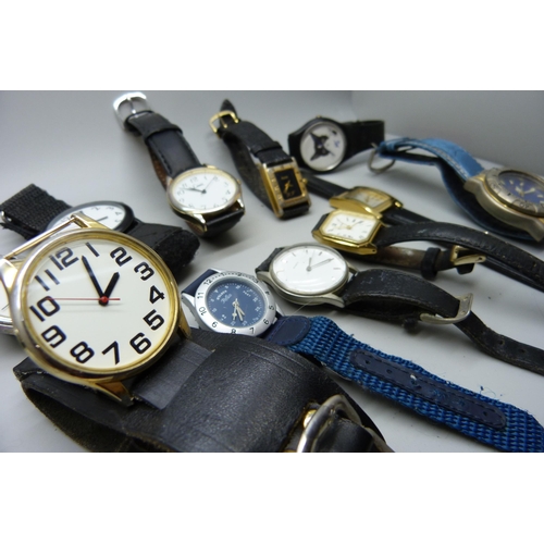 948 - A large collection of wristwatches