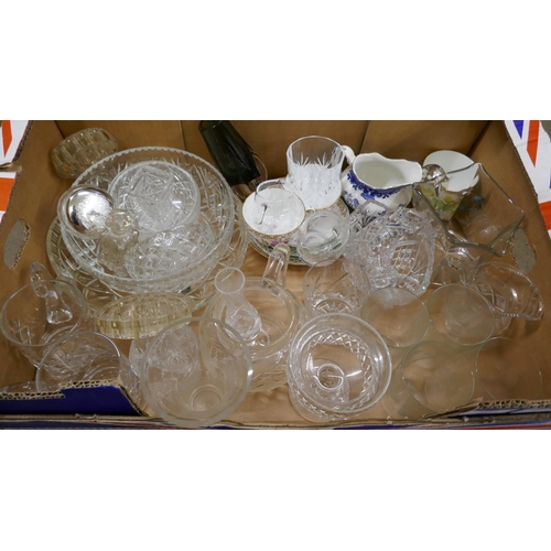 1131 - A collection of mixed glass and china **PLEASE NOTE THIS LOT IS NOT ELIGIBLE FOR IN-HOUSE POSTING AN... 