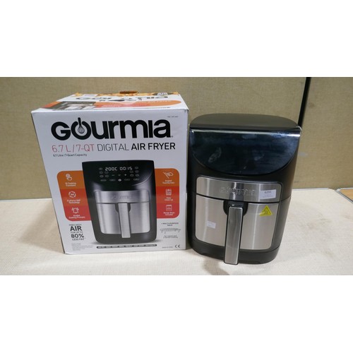 6045 - Gourmia Air Fryer, Philips Viva Juicer (Model No: Hr1836/01)  (322-548,471) *This lot is subject to ... 