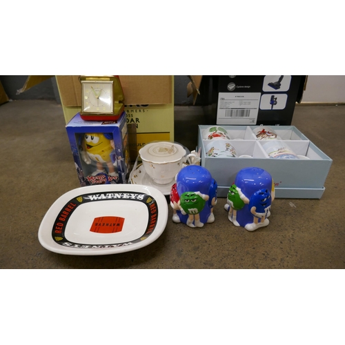 1164 - Two boxes of assorted china and glassware **PLEASE NOTE THIS LOT IS NOT ELIGIBLE FOR IN-HOUSE POSTIN... 