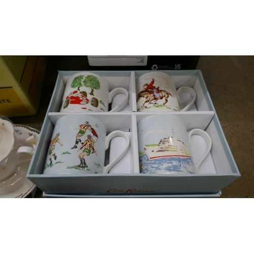 1164 - Two boxes of assorted china and glassware **PLEASE NOTE THIS LOT IS NOT ELIGIBLE FOR IN-HOUSE POSTIN... 