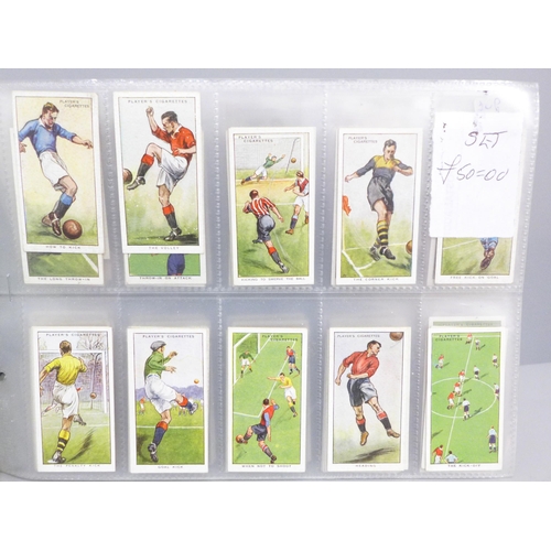 618 - Cigarette cards; mainly complete sets, including Wills, Players, Churchmans & Gallaher, (521)