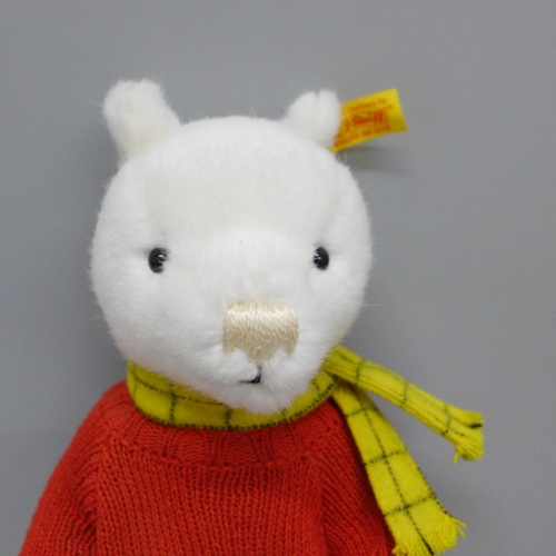 620 - A Steiff Rupert the Bear with button and tags