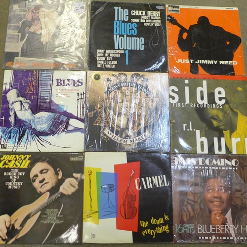 650 - Jazz and blues LP records including Girl Talk, Yama and Jiro's Wave