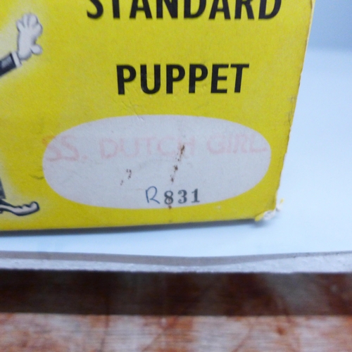 684 - A Pelham puppet, Dutch girl, boxed