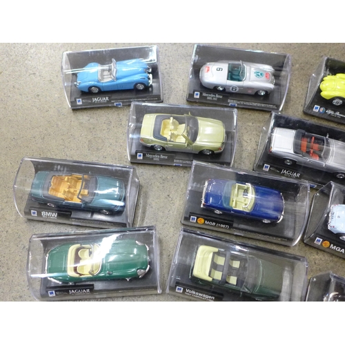 697 - Twenty-two die-cast model cars, City Cruiser collection