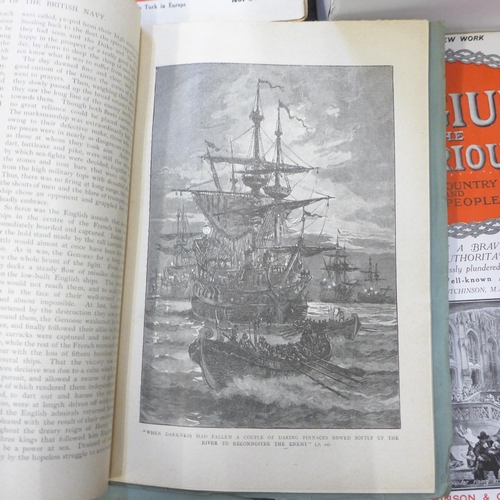 706 - Two sets of The War Illustrated publications, Britain's Sea-Kings and Sea-fights Illustrated and Bel... 