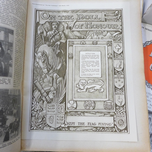 706 - Two sets of The War Illustrated publications, Britain's Sea-Kings and Sea-fights Illustrated and Bel... 