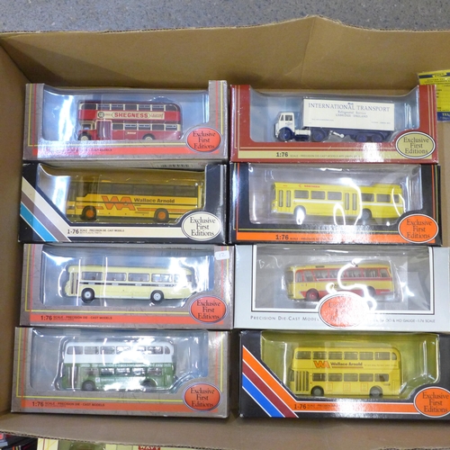 709 - Assorted die-cast model vehicles, Corgi and EFE