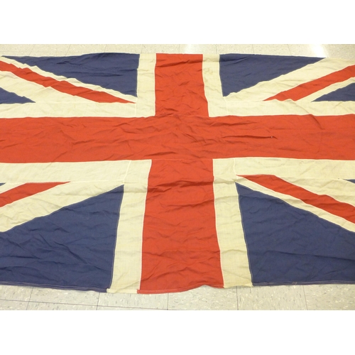 716 - A large Union Jack flag, 170cm x 360cm