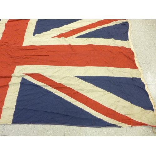 716 - A large Union Jack flag, 170cm x 360cm