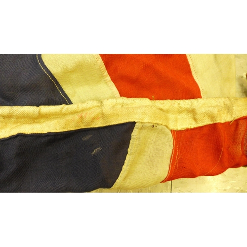 716 - A large Union Jack flag, 170cm x 360cm