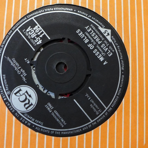 729 - Fifty 7’’ singles and EPs from 1950s and 1960s including Buddy Holly, The Who, The Rolling Stones, B... 