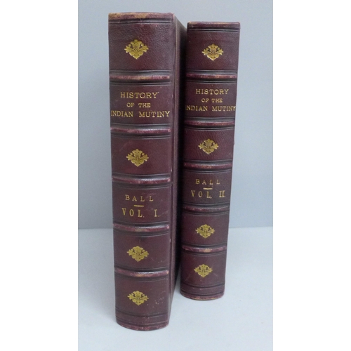 732 - Two volumes, The History of The Indian Mutiny