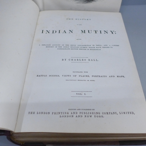 732 - Two volumes, The History of The Indian Mutiny