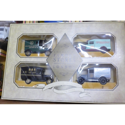 739 - A collection of model vehicles, boxed and loose