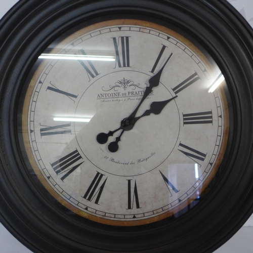 2044A - Large French style wall clock (80cm diameter)