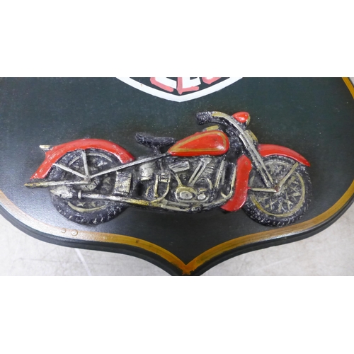 2077B - Harley Davidson key cabinet