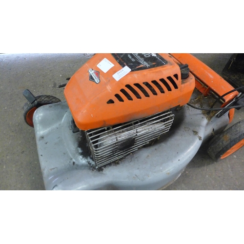 2123 - A Husqvarna PNC ML 46cm self drive petrol lawnmower with a Briggs and Stratton 40 Quicksilver 46SO e... 