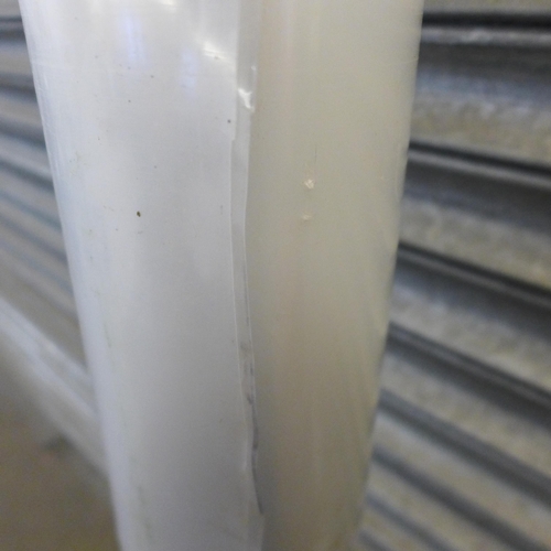 2146 - A large roll of clear plastic polythene sheeting