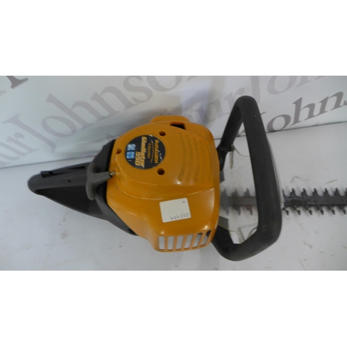 2189 - A McCulloch Gladiator 550 petrol driven hedge trimmer and a model TRY38PCSA 38cc petrol chainsaw  * ... 