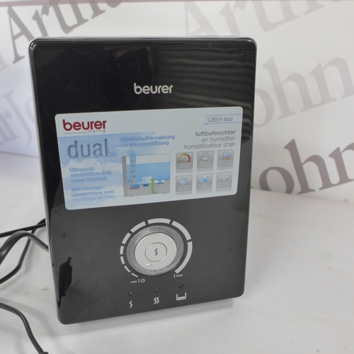 2228 - A Beurer LB88 dual air humidifier - boxed