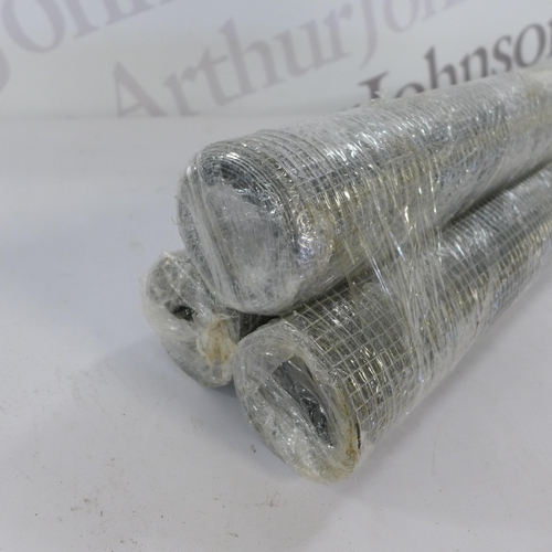 2236 - 3 rolls of prime weld mesh