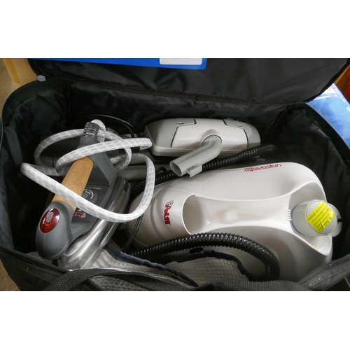 2258 - A Polti 950 steam cleaner with carry bag, attachments and user book