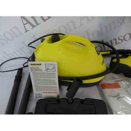 2270 - A Karcher FC5 cordless hard floor cleaner and a Karcher SC2 Easyfix steam cleaner