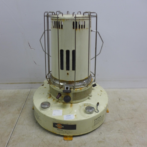 2324 - A kero-Sun Omni 15 paraffin heater and one other small paraffin heater