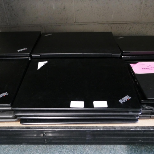 6011 - 9 Lenovo ThinkPad laptops (458) *This lot is subject to Vat