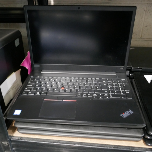 6012 - 9 Lenovo ThinkPad laptops (458) *This lot is subject to Vat