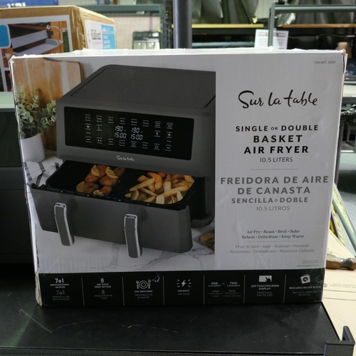 6019 - Sur La Table Double Air Fryer, (333-94) *This lot is subject to VAT