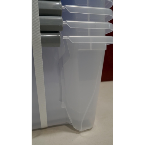 6020 - Iris 15L Storage Boxes - Damaged, (333-98) *This lot is subject to VAT