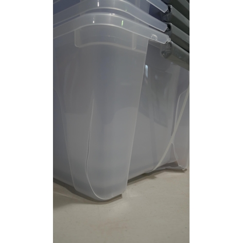 6020 - Iris 15L Storage Boxes - Damaged, (333-98) *This lot is subject to VAT