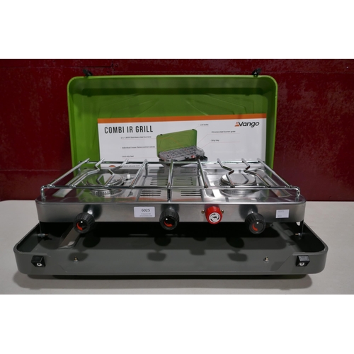 6025 - Vango Combi Ir Grill Gas Cooker, (333-109) *This lot is subject to VAT