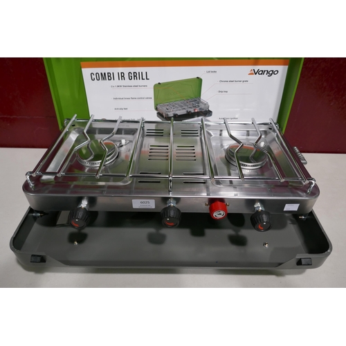 6025 - Vango Combi Ir Grill Gas Cooker, (333-109) *This lot is subject to VAT