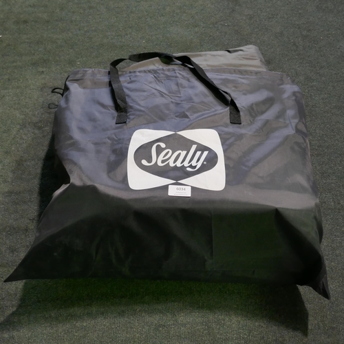 6034 - Sealy Fortech Airbed With Built In Pump, (333-100) *This lot is subject to VAT