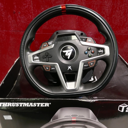 6073 - Xbox T-248 Thrustmaster Racing Wheel And Pedals, RRP £199.99 + VAT, (333-14) *This lot is subject to... 